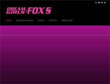 Tablet Screenshot of dreamgirls-foxs.com
